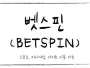 토토사이트 벳스핀