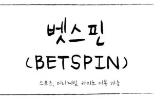 토토사이트 벳스핀