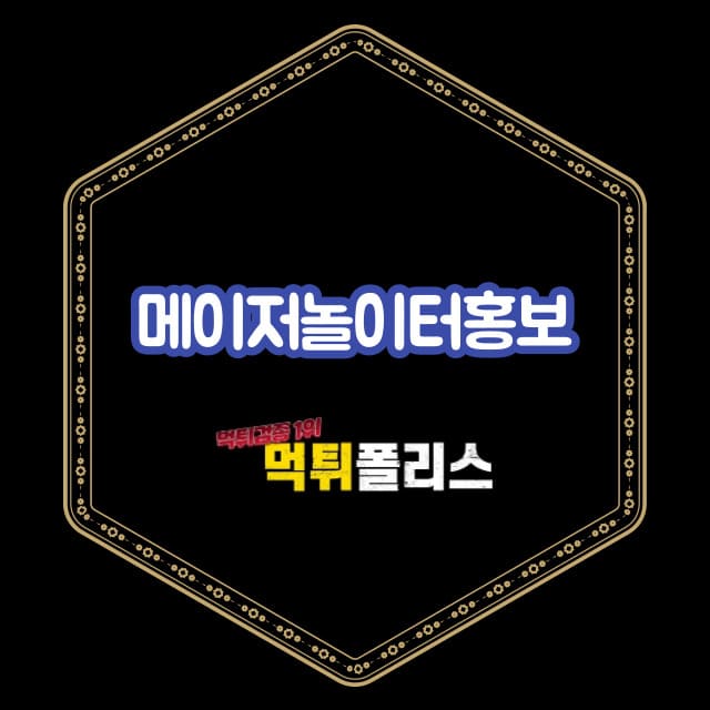 메이저놀이터홍보