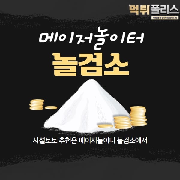 메이저놀이터놀검소