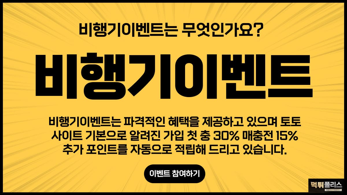 비행기이벤트 비행기이벤트