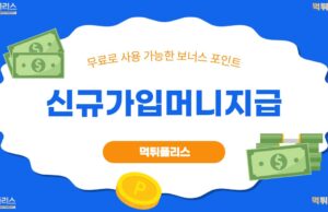 신규가입머니지급