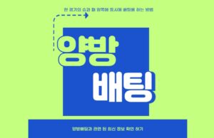 양방배팅