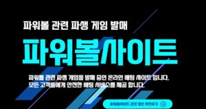 파워볼사이트