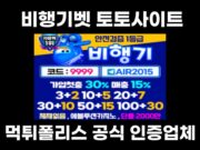 비행기벳 토토사이트