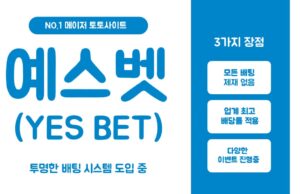 토토사이트 예스벳